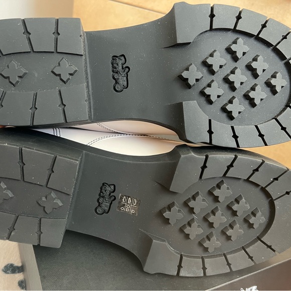 ✨ NEW Coach Liza White Leather Booties, Size 11, NWT✨ - Picture 10 of 11